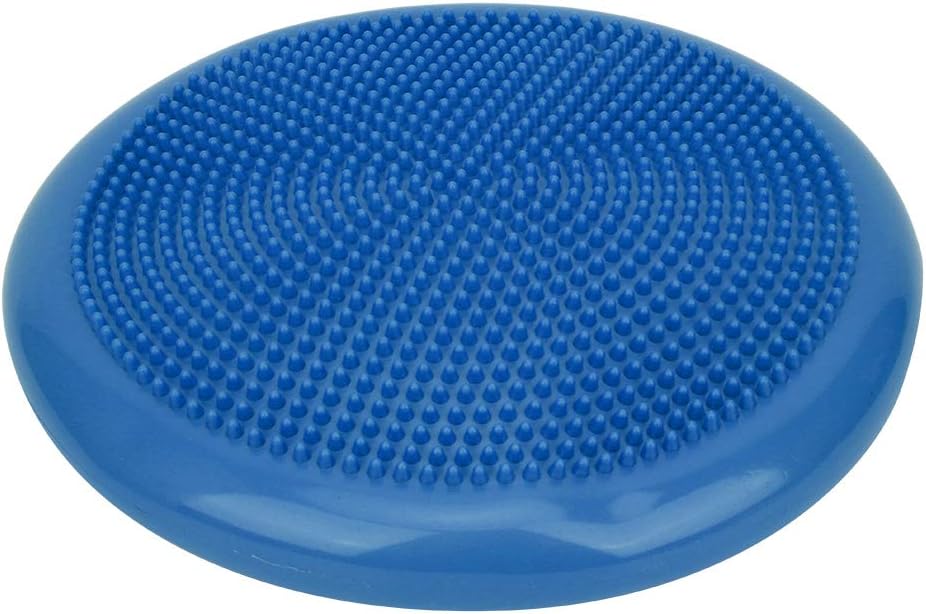Ultrasport - Balkussen met pomp | Noppen | Wiebelkussen | Ø 33cm