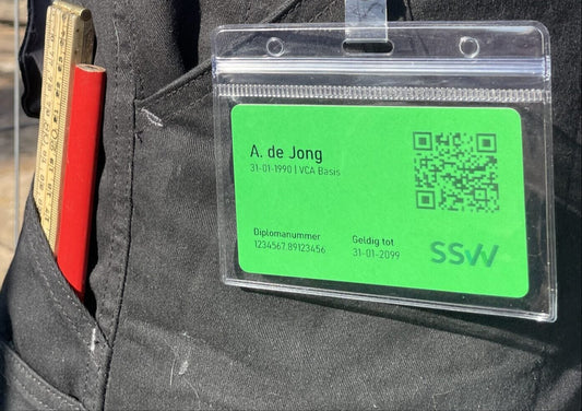 Flexibele Transparante Kaarthouder