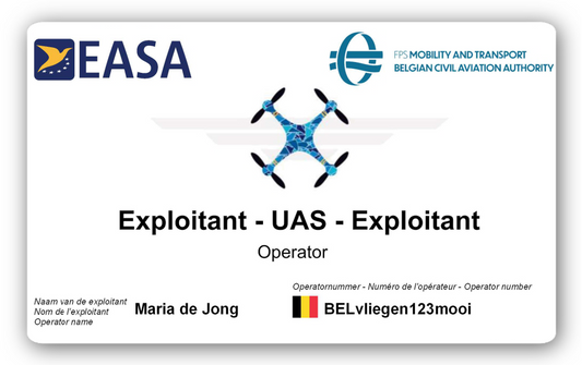 Exploitant pasje / Drone Operator Card